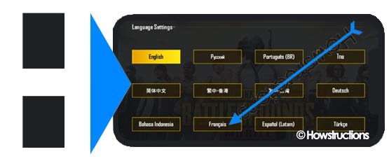 pubg mobile pc change to english